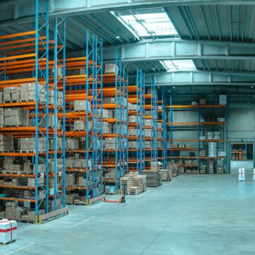 large commercial warehouse space